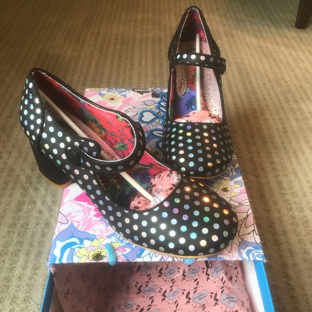 Irregular Choice size 9 (39) Dotty for You shoes